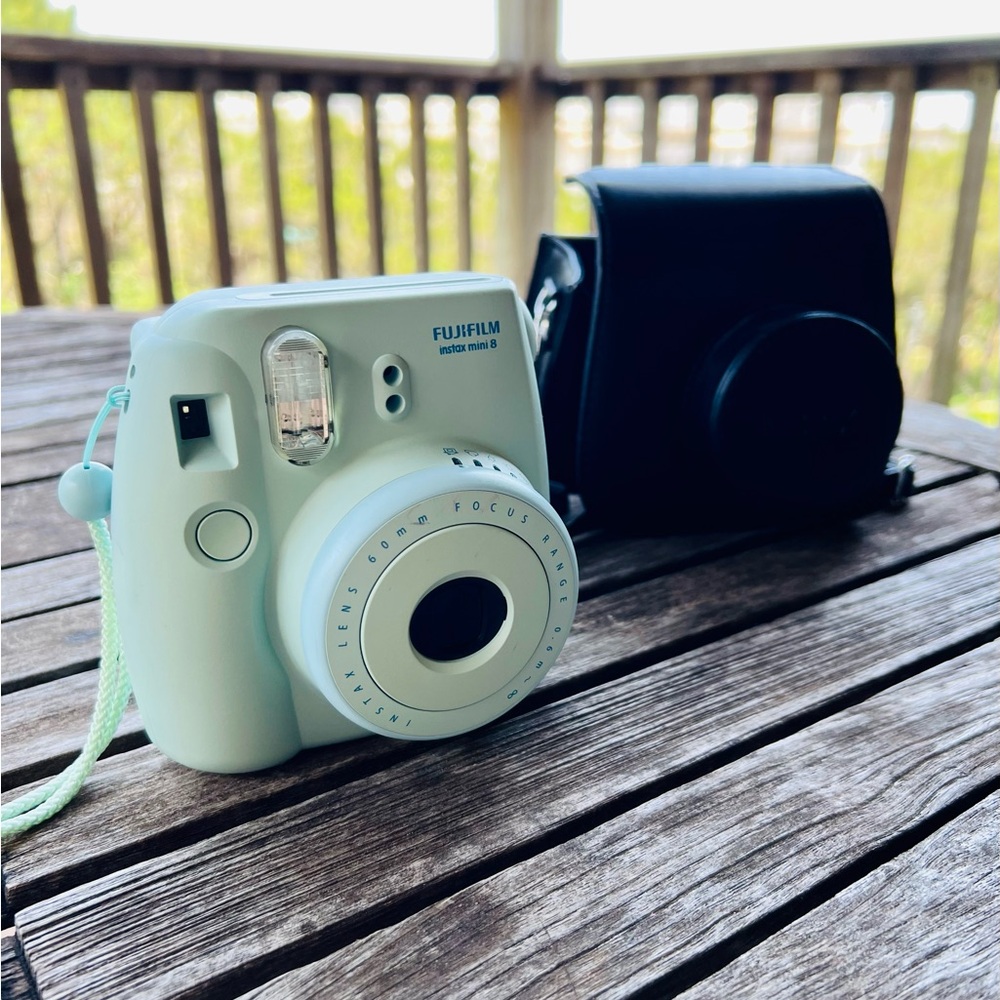 Instax film camera 8 with camera purse included! SOLD!